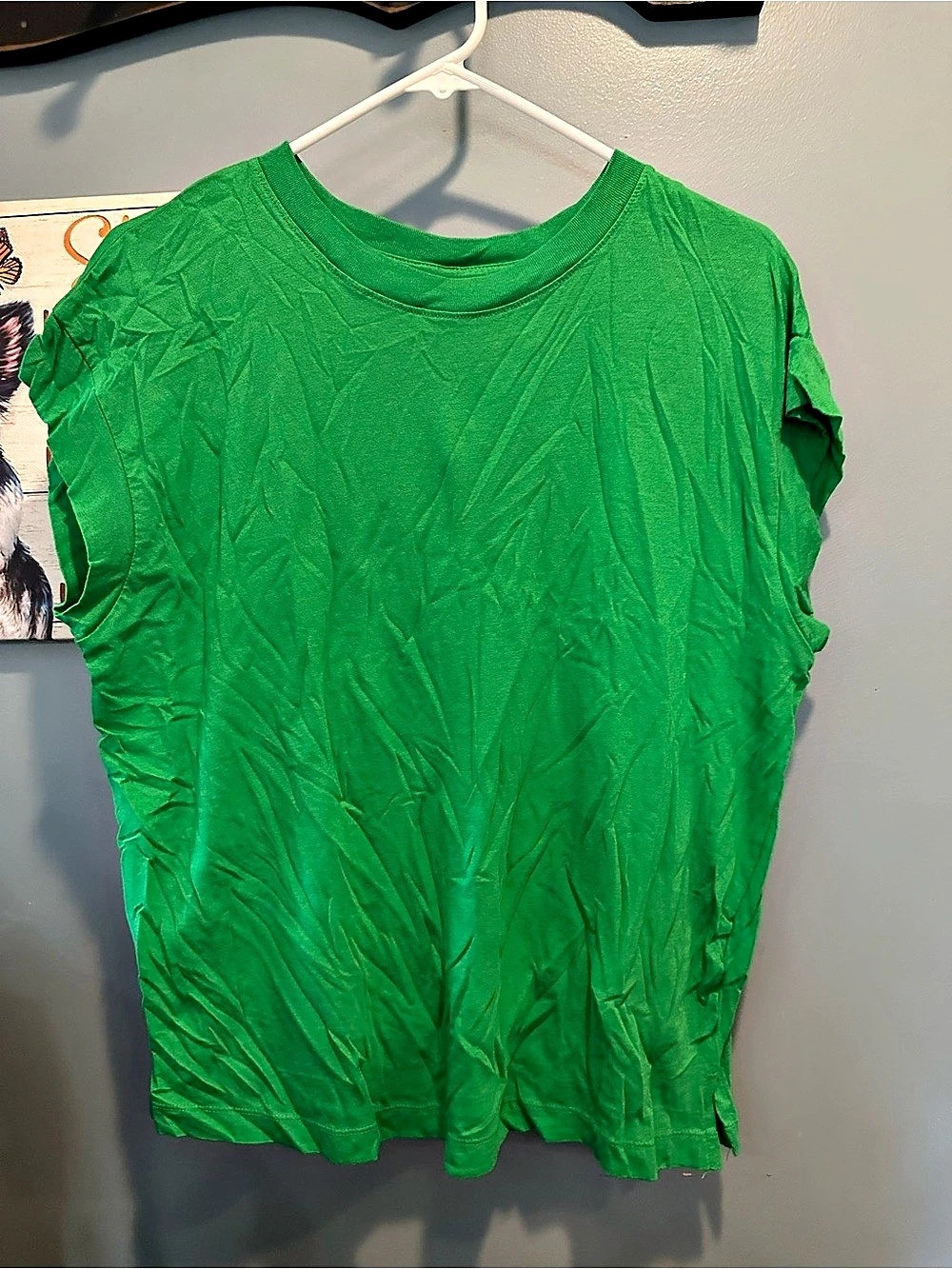 a new day Short Sleeve Tee in Green Size Large